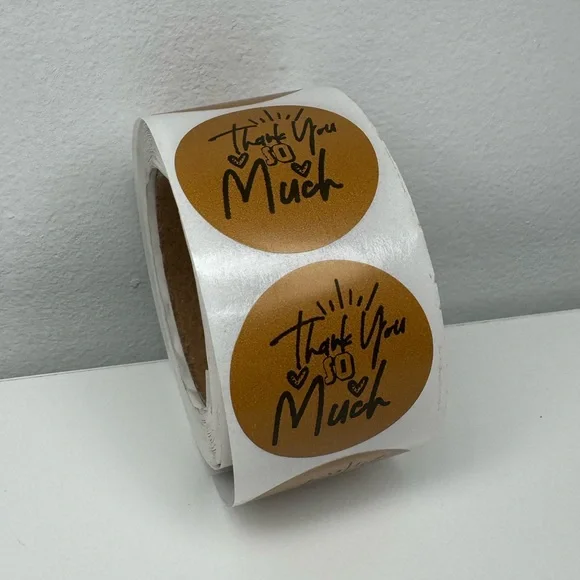 Thank You so much Sticker | shipping supplies sticker labels new - Picture 7 of 13